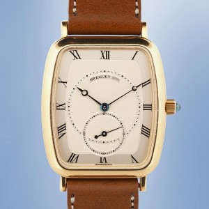 Breguet - Héritage Tonneau 18k Yellow Gold Vintage Circa 1990 Ref. 3490