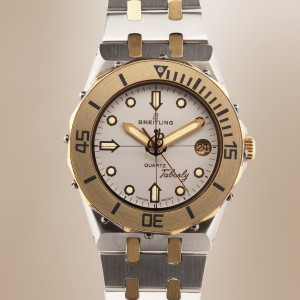 Breitling - Eric Tabarly Quartz "Royal Oak Style" Vintage Circa 1985 Ref. 80770