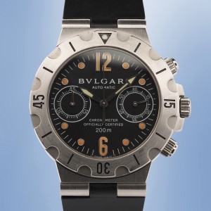 Bulgari - Scuba Diagono Chronograph Vintage Ref. SCB 38 S