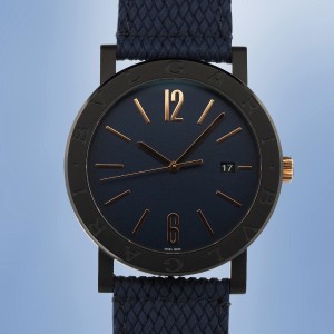 Bulgari - Solotempo Automatic Black SS PVD Full Set Ref. BB 41 S