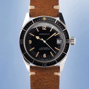 Caravelle Watch Division Bulova Watch Co - Vintage Sea Hunter Diver Ref. 665-1