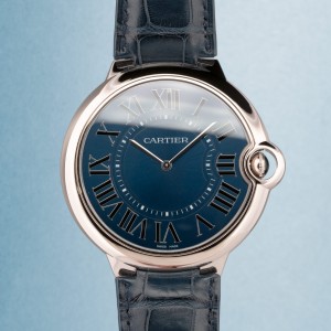 Cartier - NOS Limited "Manager" Edition Ballon Bleu Réf. 3375 with blue dial