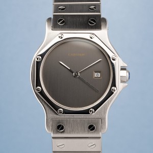 Cartier - Santos Octogonale Ref. 2965 "Gunmetal" dial