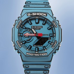 GShock - Manga Limited Edition "CasiOak" Blue GA-2100MNG Full Set Ref. 5611 