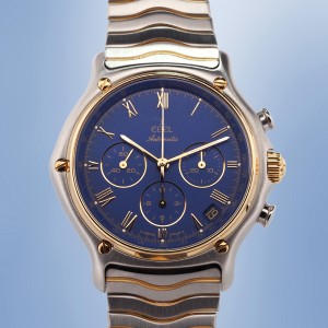 Ebel - El Primero 1911 Chronograph Full Set Circa 1990 Ref. 1134901