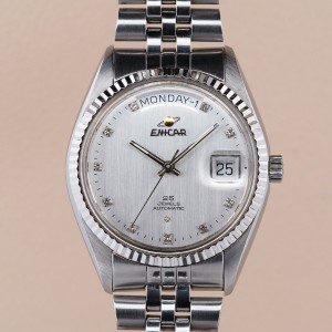 Enicar - Ocean Pearl Day-Date Automatic Circa 1970 Ref. 2169.51.30