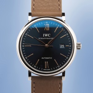 IWC - Portofino Automatic Blue Full Set Circa 2023 Ref. IW356523