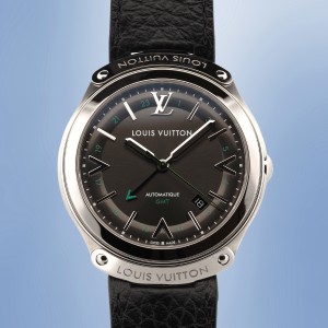 Louis Vuitton - Fifty Five GMT Automatic Full Set Circa 2015 Ref. Q6D30