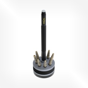 Horotec - Tool for hands fitting on a rotating base, with 8 peek tips