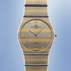 Baume & Mercier - Monte Carlo Zebra Diamonds Quartz Circa 1980 Ref. 5122.038