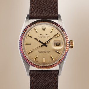 Rolex - Datejust Vintage 36 Two Tone Unique Bezel ! Circa 1969 Ref. 1601