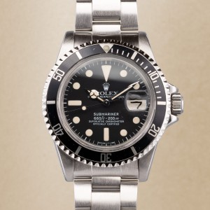 Rolex - Submariner Réf. 1680/0 from 1979 with box and service warranty