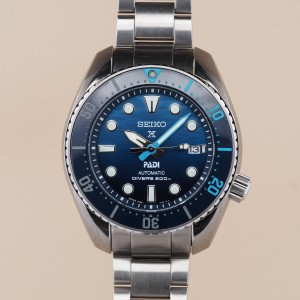Seiko - "The Great Blue" Prospex King Sumo PADI Special Edition Automatic Diver Ref. SPB375J1