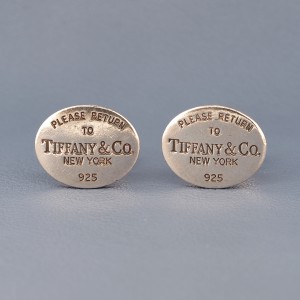 Tiffany & Co - Please Return to Tiffany & Co Boutons de manchette