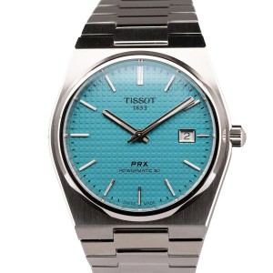Tissot - PRX Automatic with custom turquoise dial