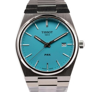 Tissot - PRX Quartz with custom turquoise dial