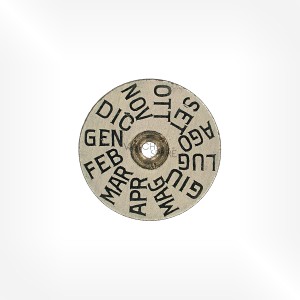 Universal Genève Cal. 281 - Disk of months Italian 8.30mm 2562-2-IT-N