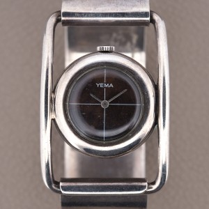 Yema - Bracelet-Watch in solid 925 silver 31x46mm Circa 1970