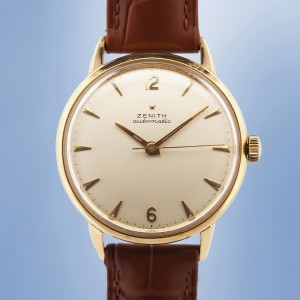 Zenith - Classic Vintage 18k Yellow Gold Bumper Cal. 133.8 Circa 1955