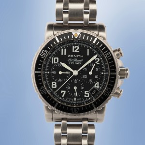 Zenith - Rainbow Flyback El Primero Chronograph Automatic Circa 1995 Ref. 01/02.0470.405