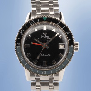 Zodiac - Aerospace GMT Circa 1960 JB Champion Bracelet