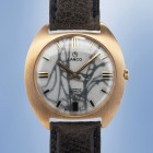 Lanco - Vintage Mechanical White Marble Dial 36mm Circa 1975