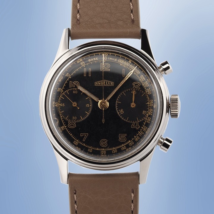 Angelus - Aviator Vintage Chronograph 38mm Cal. 215 Ref. 266717