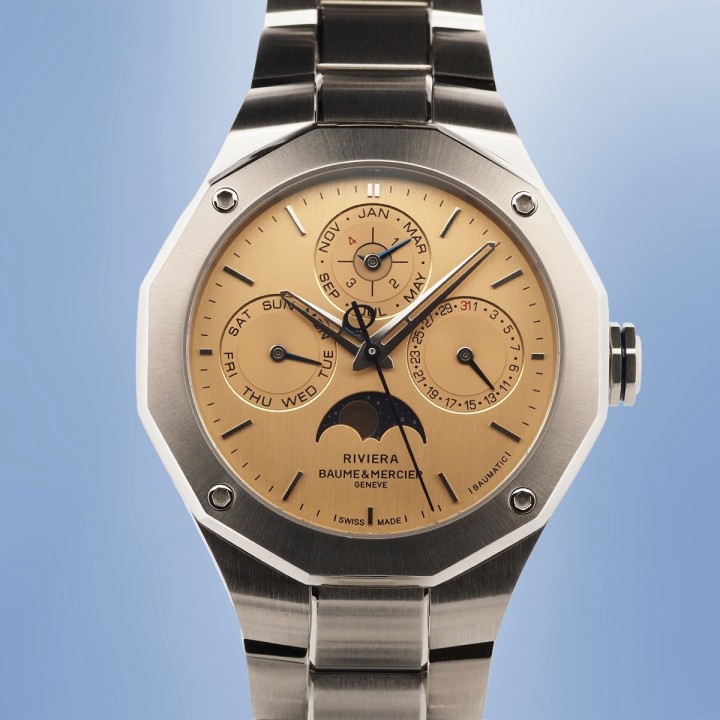 Baume & Mercier - Riviera Perpetual Calendar 50th Anniversary Limited Edition Circa 2023 New! Ref. M0A10742