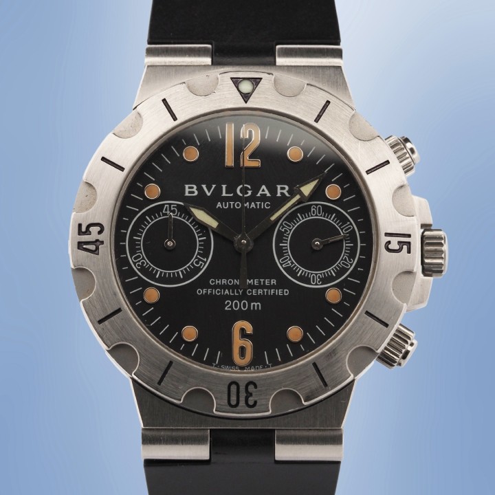 Bulgari - Scuba Diagono Chronograph Vintage Ref. SCB 38 S