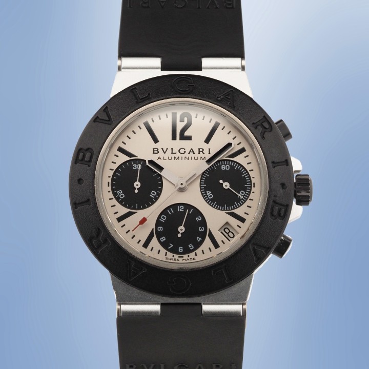 Bulgari - Diagono Chronograph Aluminium Circa 2005 Ref. AC38TA