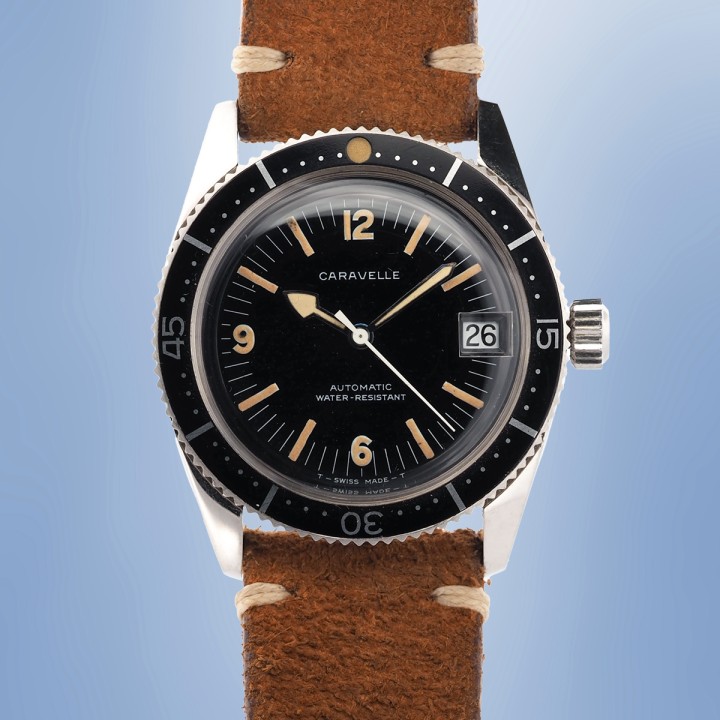 Caravelle Watch Division Bulova Watch Co - Vintage Sea Hunter Diver Ref. 665-1