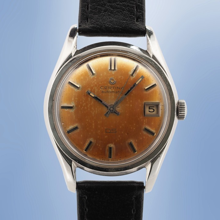 Certina - DS Automatic Vintage Huguenin Frères Case Circa 1965 Ref. 5801 112