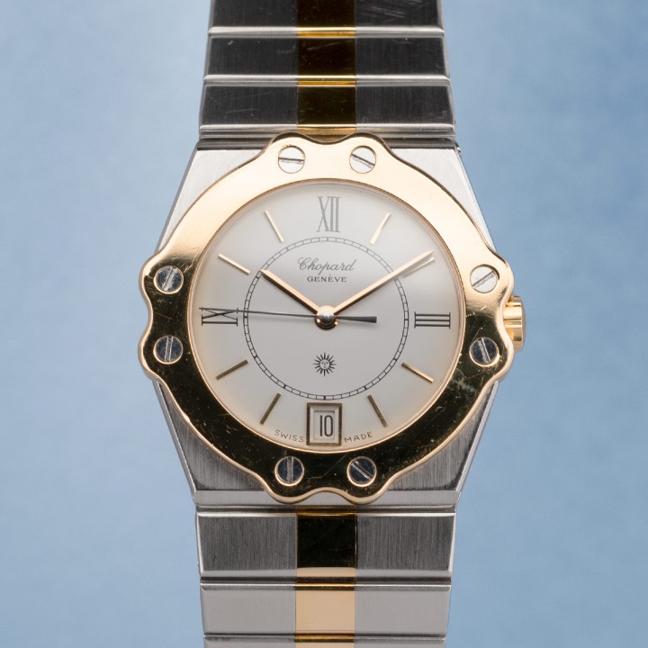 Chopard - St-Moritz Ref. 8023 Steel and 18k yellow gold with original box