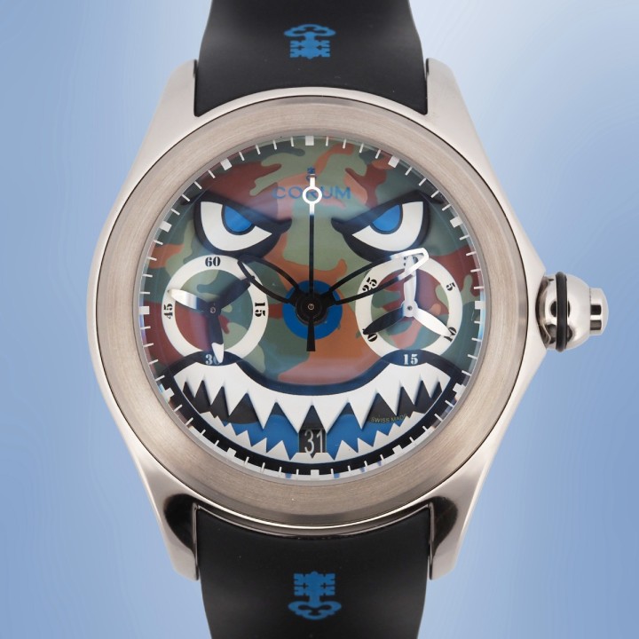 Corum - Bubble Admiral 47 Monopusher Chronograph Limited Edition 88 Pieces Full Set Ref. L771/03904