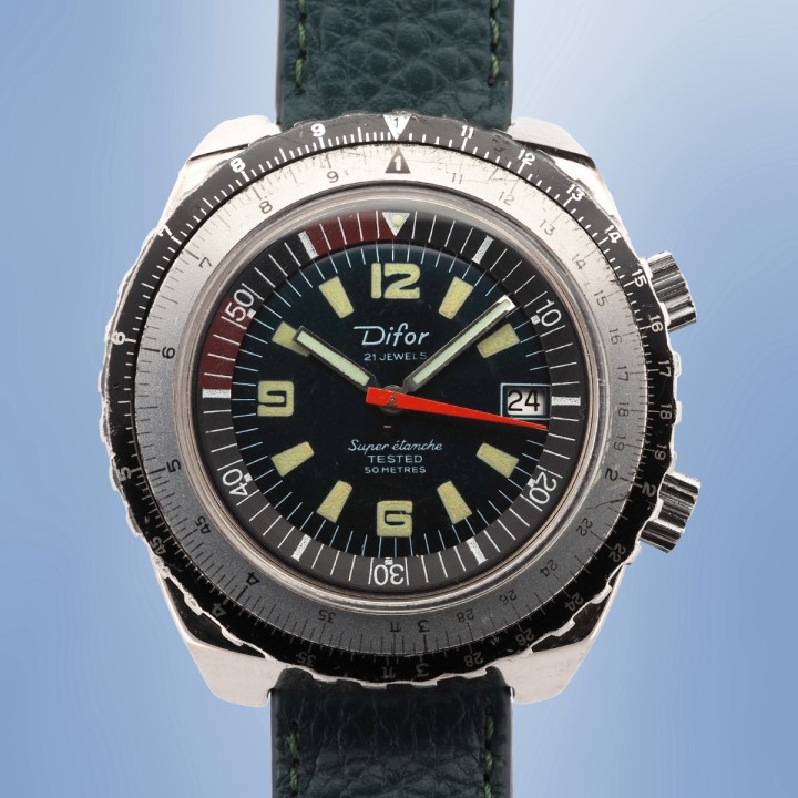 Difor - Vintage Super Étanche Diver Circa 1970