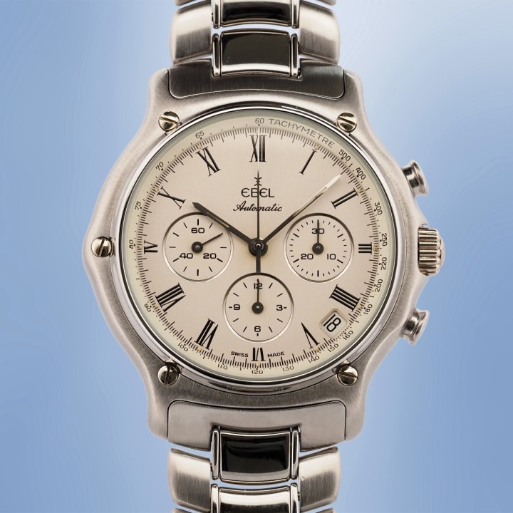 Ebel - 1911 El Primero Chronograph Circa 1993 Cal. 134 Full Set Ref. 9134901