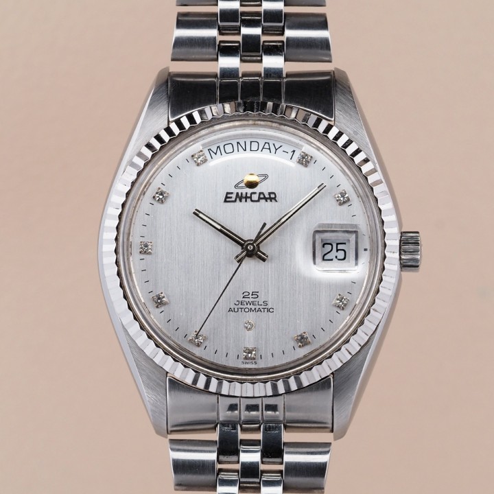 Enicar - Ocean Pearl Day-Date Automatic Circa 1970 Ref. 2169.51.30