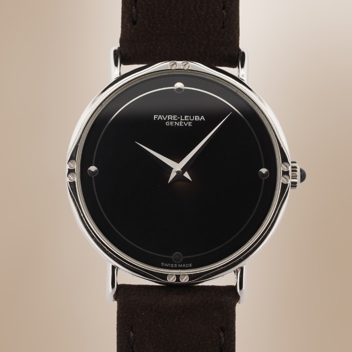 Favre Leuba - Vintage "Coffee Dial" Manual Winding Circa 1980 Ref. 3611-52