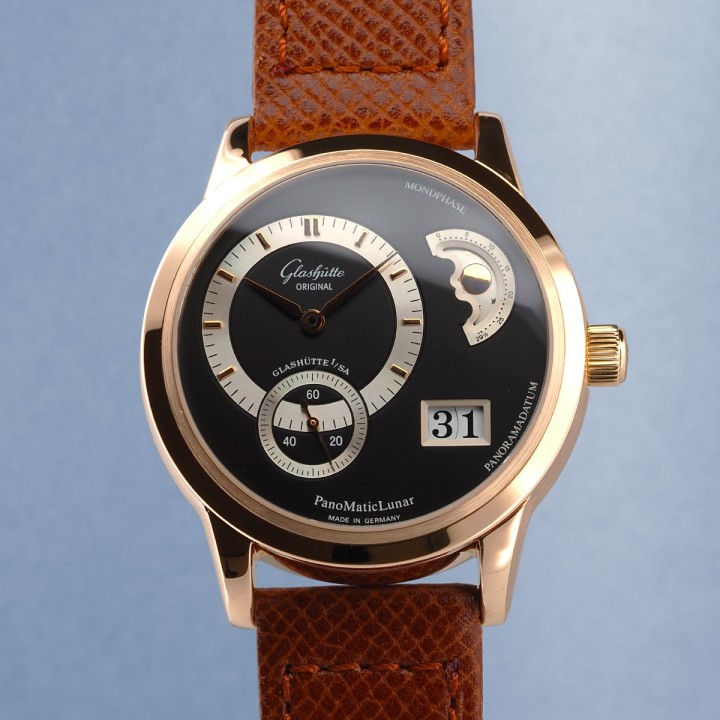 Glashütte Original - PanoMaticLunar 18k Pink Gold Ref.19002060104