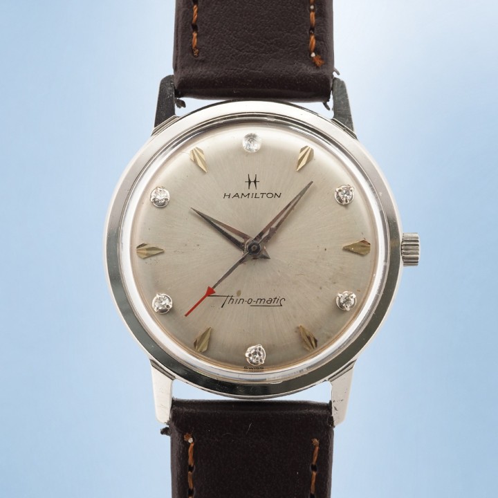 Hamilton - Thin-O-Matic "Diamond Dial" Microrotor Cal. Buren 1000 Vintage Circa 1960