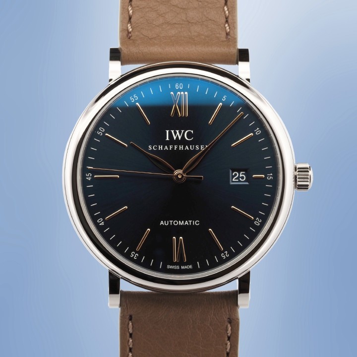 IWC - Portofino Automatic Blue Full Set Circa 2023 Ref. IW356523