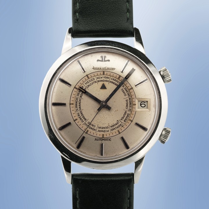 Jaeger-LeCoultre - Memovox WorldTime Alarm Vintage Circa 1960 Ref. E855