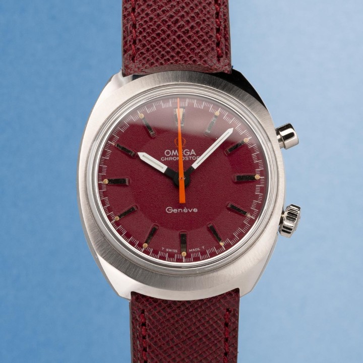 Omega - Chronostop Ref. 145.009 "Burgundy"