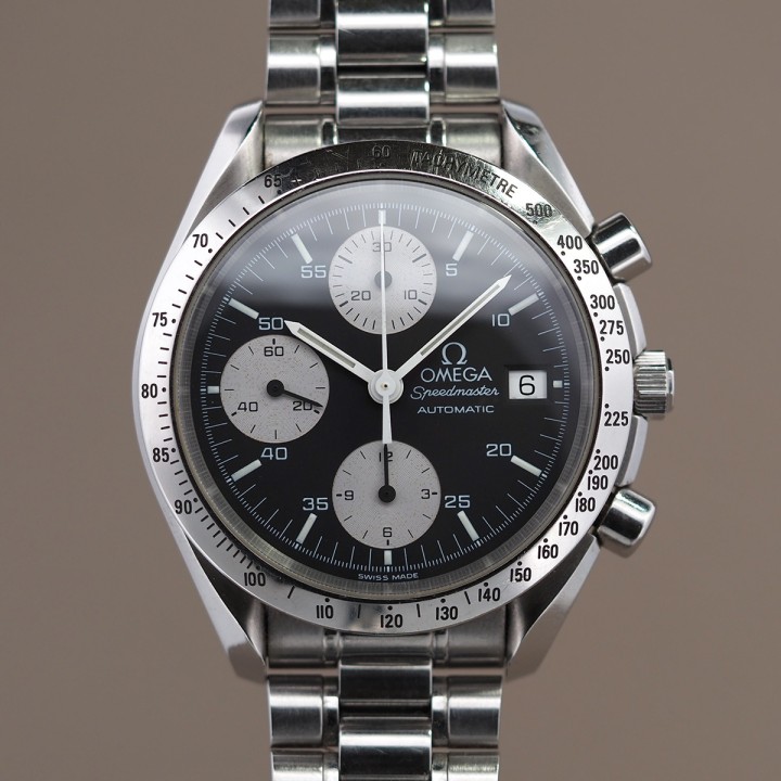 Omega - Speedmaster Chronograph Reduced Automatic 39mm Box & Papers Ref.3511.50 