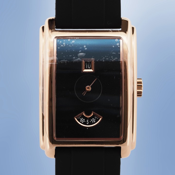 Omnis -  Initiale Sport Jump Hour Rose Gold Circa 2026 with box