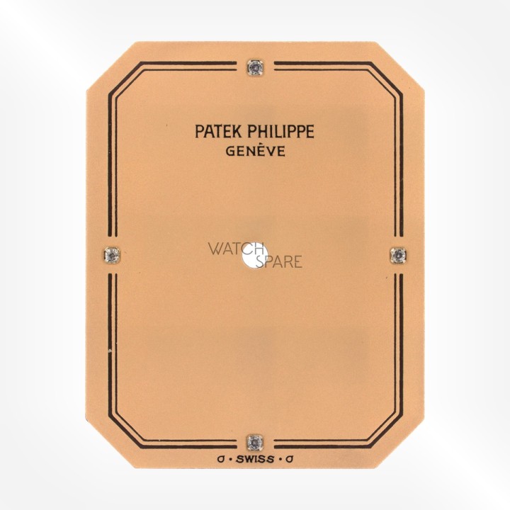 Patek Phillippe - 4N Pink Dial with Diamond indexes 29.03 x 23.01mm