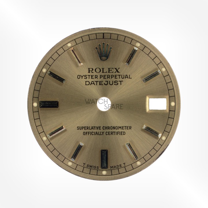 Rolex - Yellow gold/ Champagne Datejust Dial 19,82mm with hands