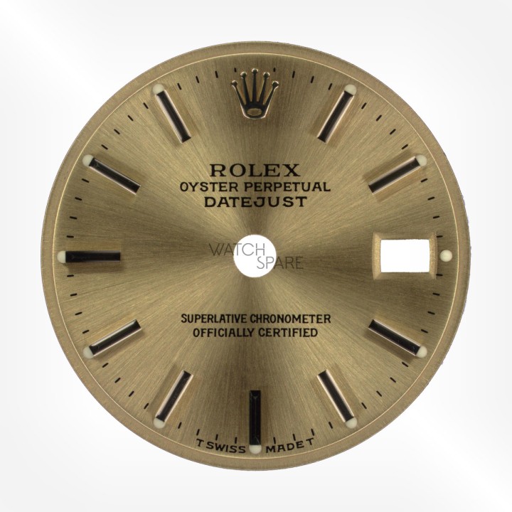 Rolex - Yellow gold/ champagne Datejust Dial 19,88mm with hands