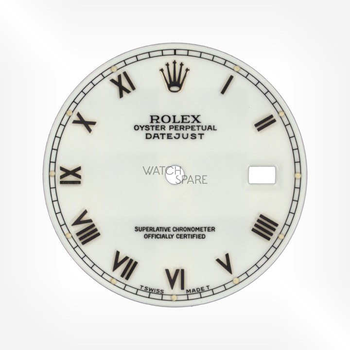Rolex - White Datejust Dial 27,81mm with hands