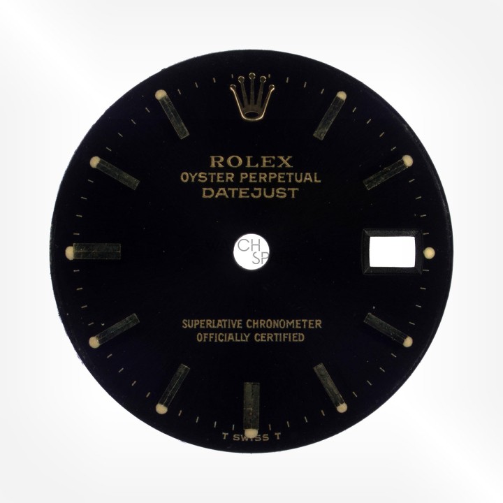 Rolex - Black Datejust Dial 19,84mm
